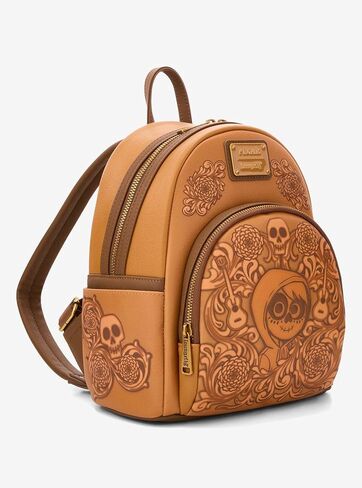 Loungefly Disney Pixar Coco Floral Miguel Tonal Mini Backpack - BoxLunch Exclusive NONE in Kuwait