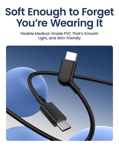 AR Smart Glasses USB-C Cable, 20Gbps USB 3.2 Gen2 Data & 60W Fast Charging – Compatible with XREAL Air/One, VITURE Pro XR, Rokid Max, RayNeo and More; 125° Ergonomic L-Shape Connector (6.6 FT（2M）) in Saudi Arabia