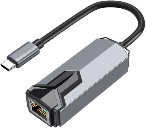 محول USB-C محمول إلى Gigabit Ethernet - جسر شبكة بسرعة 1000 ميجابت في الثانية لمستخدمي الأجهزة المحمولة - النوع C in Kuwait