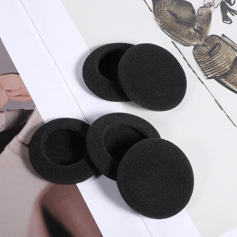 Ear Cushions Ultra Soft Foam Cover, 5Pair 55mm/2.2" Foam Headphone Covers for Headphones Most Standard Size Office Telephone Headsets H251 H251n H261n H351 H361 in Kuwait