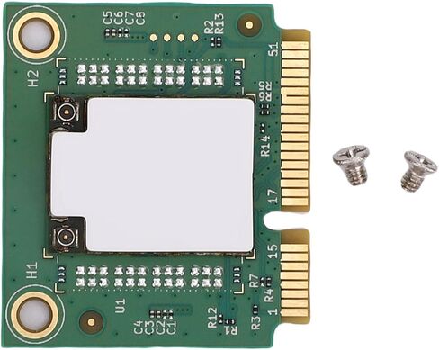 WiFi 6E MINI PCIE Wireless Card, Triple Band 2.4G 5G 6G 5.3 WPA3 Encryption PC Network Adapter with OFDMA and MU MIMO Technology in Kuwait