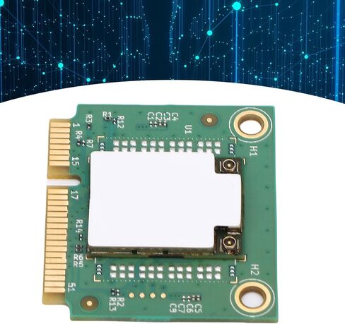 WiFi 6E MINI PCIE Wireless Card, Triple Band 2.4G 5G 6G 5.3 WPA3 Encryption PC Network Adapter with OFDMA and MU MIMO Technology in Kuwait