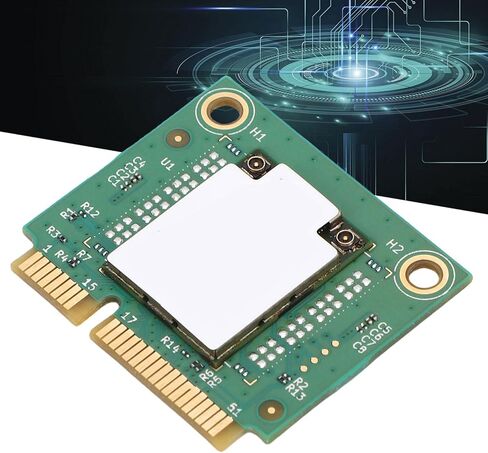 WiFi 6E MINI PCIE Wireless Card, Triple Band 2.4G 5G 6G 5.3 WPA3 Encryption PC Network Adapter with OFDMA and MU MIMO Technology in Kuwait