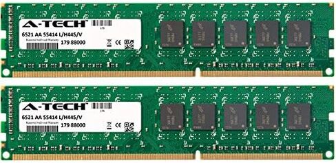 A-Tech 16GB KIT (2 x 8GB) for HP-Compaq Workstation Series Z210 Z420 Z820. DIMM DDR3 ECC Unbuffered PC3-10600E 1333MHz Single Rank Server Ram Memory in Kuwait