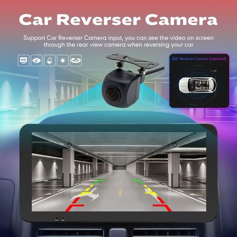 Kunfine CarPlay Android Auto Navigation Stereo GPS Radio Camera Display 10.33" QLED Touchscreen Headunit Tablet Pad Media Player for Hyundai Tucson 2015-2018 LHD، إذا كان ذلك ممكنًا، ثماني النواة 4G+64G فضي in Kuwait