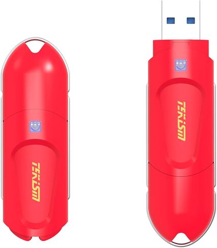 Flex A 64GB 2 Pack RED USB Flash Drives,TypeA,USB 3.1 Flash Thumb Drive,Swivel Design,USB Drive up to 150MB/s,External Data Storage Memory Stick Compatible with Computer/Laptop in Kuwait