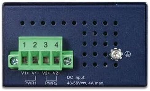 IPOE-270-12V محور حاقن صناعي ثنائي المنفذ متعدد جيجابت 802.3bt PoE++ مع معزز 12 فولت (-40~75 درجة مئوية، 12~56VDC) in Kuwait