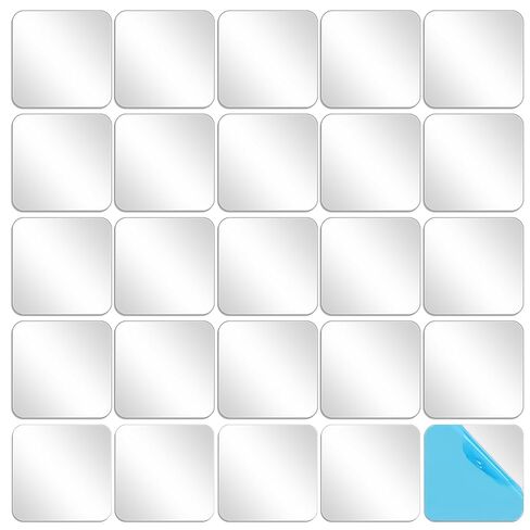 Adhesive Metal Plates for Magnetic Mount, 50 Pcs 1.18 x 1.18in Metal Strips for Magnets, Square Steel Sheets for Non-Steel Vents Silver Small Iron Discs for Magnetic Car Mount Wall Phone Holder in Kuwait