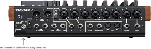 AC Adapter Compatible with TASCAM PS-M1524A Power Supply for TASCAM Model 12 Mixer Recorder Controller in Kuwait