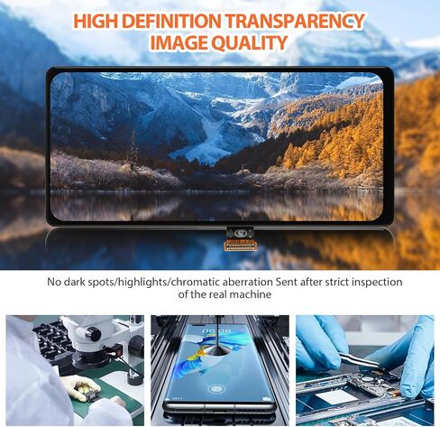 OLED Screen Replacement for Google Pixel 6 6.4", with in-Display Fingerprint Sensor Support, Full Assembly & Complete Repair Tool Kit for Google Pixel 6 GB7N6, G9S9B, G8VMU - Vivid Display in Kuwait