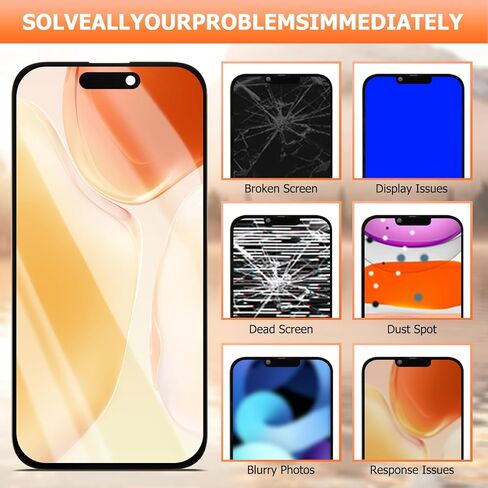 INCELL لشاشة iPhone 15 Pro البديلة لشاشة iPhone 15 Pro LCD A2848، A3101، A3102، A3104 قطعة إصلاح مجموعة شاشة LCD تعمل باللمس in Kuwait