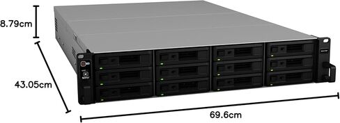 Synology RX1217RP توسيع الطاقة الزائدة لمحطة الراك (بدون قرص صلب) in Kuwait