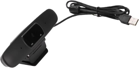 4K Webcam with PDAF Autofocus & Noise Reduction Mic, USB HD Web Camera for PC, Laptop, Online Meeting, Live Streaming, Low Light Compensation in Kuwait