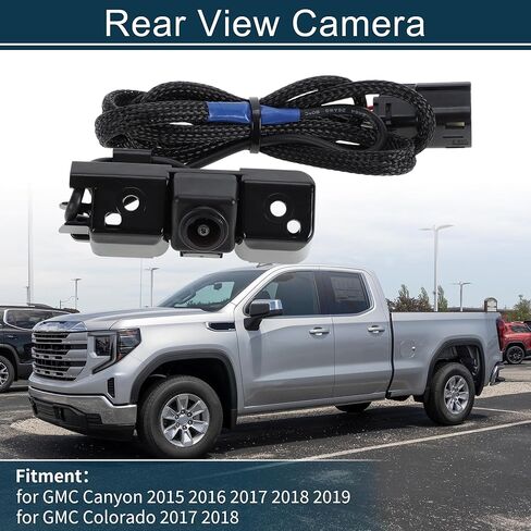 Rear View Camera for GMC Canyon 2015-2019 for GMC Colorado 2017 2018 Park Assist Camera Backup Reverse Camera Replace No.84143039/55GM147/GM1960103 in Kuwait