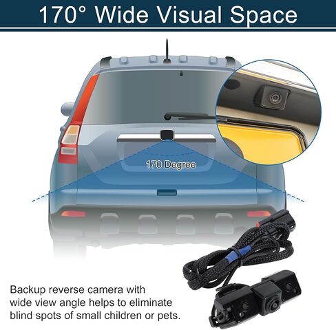 Rear View Camera for GMC Canyon 2015-2019 for GMC Colorado 2017 2018 Park Assist Camera Backup Reverse Camera Replace No.84143039/55GM147/GM1960103 in Kuwait
