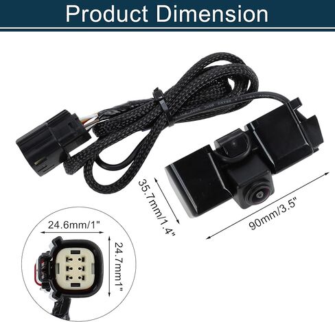 Rear View Camera for GMC Canyon 2015-2019 for GMC Colorado 2017 2018 Park Assist Camera Backup Reverse Camera Replace No.84143039/55GM147/GM1960103 in Kuwait