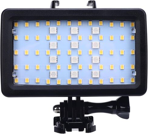 Zopsc Underwater Video Light, 130ft LED Dive Light, 5000-6000K RGB Fill for Photography Diving Video in Kuwait