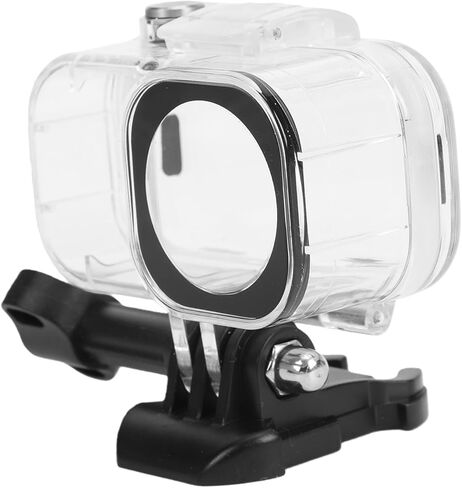POCREATION Case 45m 147ft Underwater Housing Action Camera Dive Case with Hydrophobic Coating 95% Light Transmission for Diving Snorkeling Surfing Water Sports in Kuwait