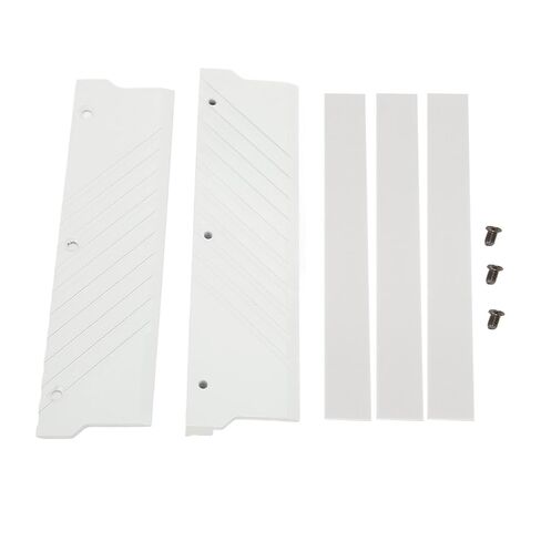 Qinlorgo DDR5 Memory RAM Cooler Heatsink Aluminum Alloy Heat Sink for DDR5 Memory Module with Heat Dissipation Sticker for Computer Water Cooling System (White) in Kuwait