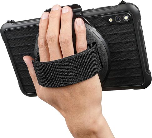 Ulefone Rugking Pad Pro Tablet حامل حزام اليد Rugking Pad Pro للأجهزة اللوحية القوية (ليست لـ Rugking Pad 2 Pro)، خطاف وحلقة قابلة للتعديل، صديقة للبشرة، دوران 360 درجة in Kuwait