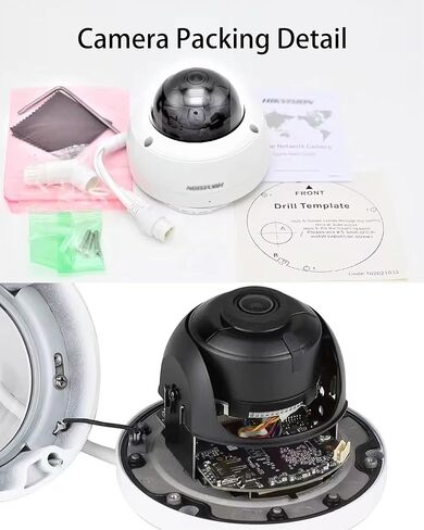 4K 8MP DS-2CD2183G2-I HIKVIS0N_AcuSense IP Cameras Outdoor, PoE Dome Security Camera,120dB WDR, Human/Vehicle Detection, H.265+, IP67 & IK10 Vandal-Proof, 2.8mm Lens(English Version) in Kuwait
