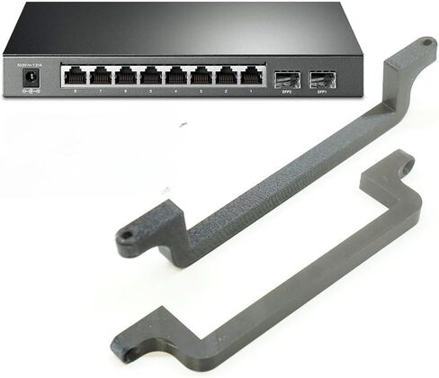 حامل على الحائط/حامل تحت المكتب لمحول TP-Link TL-SG2210P V3 PoE in Kuwait