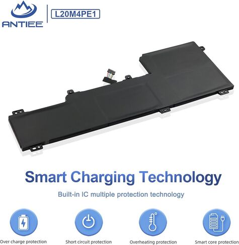 بطارية الكمبيوتر المحمول ANTIEE L20C4PE1 L20L4PE1 L20M4PE1 لجهاز Lenovo IdeaPad 5 Pro-16ACH6 Pro-16IHU6 IdeaPad Creator 5-16ACH6 Series 5B11B66552 SB11B66551 5B11B66555 5B11B66554 15.36V 75Wh 4883 مللي أمبير in Kuwait