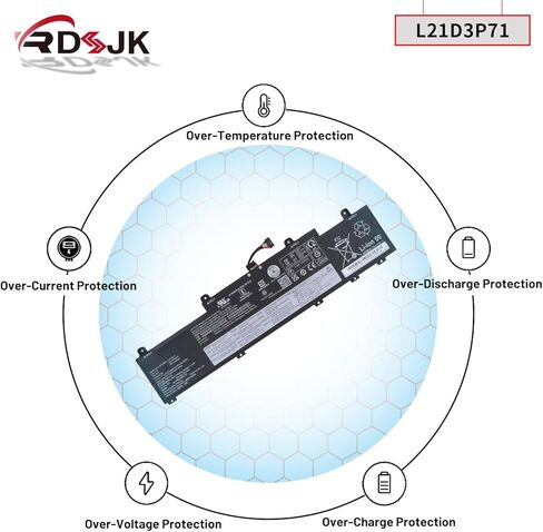 بطارية كمبيوتر محمول L21D3P71 L21M3P76 L21B3P73 لأجهزة Lenovo ThinkPad L14 Gen 3 / ThinkPad L14 Gen 4 / ThinkPad L15 Gen 3 / ThinkPad L15 Gen 4 Series 5B10W51907 5B10W51908 5B10W51909 SB11H56246 SB11H56247 in Kuwait