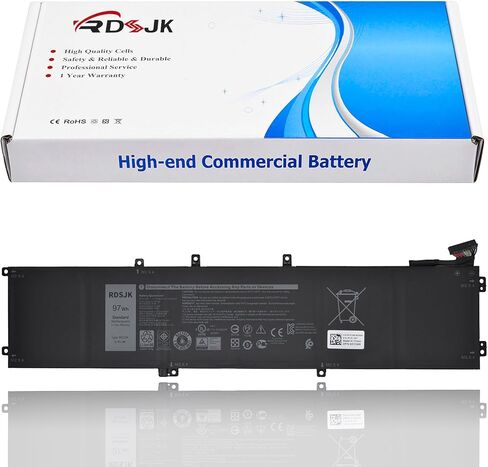 4K1VM Laptop Battery for Dell G7 17 7700 Series W62W6 0W62W6 XYCW0 0XYCW0 9TM7D 09TM7D V0GMT NCC3D 0NCC3D NYD3W 0NYD3W TJDRR 0TJDRR 3ICP7/54/65-2 11.4V 97Wh in Kuwait