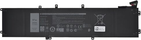 4K1VM Laptop Battery for Dell G7 17 7700 Series W62W6 0W62W6 XYCW0 0XYCW0 9TM7D 09TM7D V0GMT NCC3D 0NCC3D NYD3W 0NYD3W TJDRR 0TJDRR 3ICP7/54/65-2 11.4V 97Wh in Kuwait