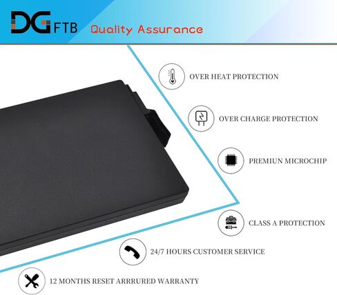 بطارية بديلة للكمبيوتر المحمول DGFTB BP3S1P2100-S BP3S1P2100 متوافقة مع سلسلة Getac V110 V110C للكمبيوتر المحمول القوي 441129000001 3ICP6/51/61 (11.1 فولت 24 وات/2100 مللي أمبير في الساعة) in Kuwait
