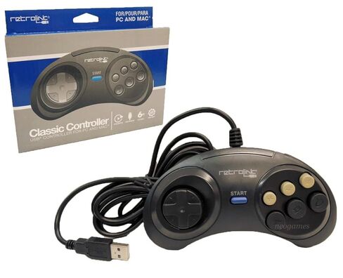 Reaowazo Sega Genesis Classic USB Controller for PC and Mac in Kuwait