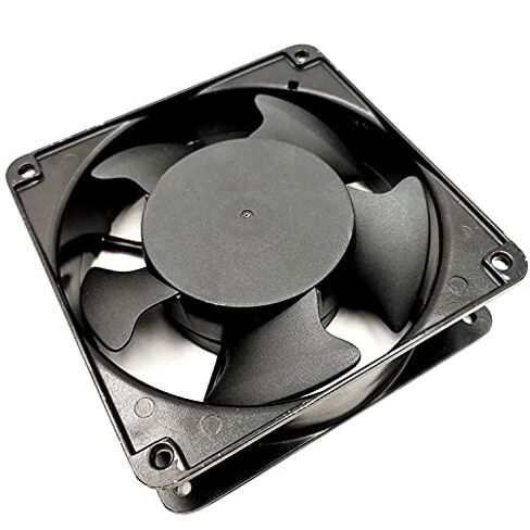 120mm Fan, SP101A, 115V, 0.21/0.18A, 107 CFM, 3050 RPM, 50 dBA, Aluminum, Desktop, Graphic Cards, Gaming Console in Kuwait