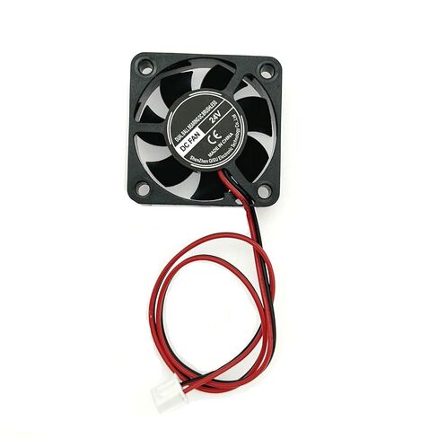 JZK 40x40x10 مم 2pin DC 24V مروحة تبريد صامتة صغيرة مع أسلاك، 4010 مروحة تبريد صغيرة هادئة 40 مم، 4 سم 24 فولت مروحة DC بدون فرش، مروحة طابعة ثلاثية الأبعاد مع كابل وموصل in Kuwait