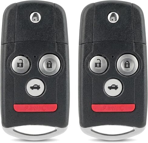Key Fob Replacement for Acura MDX RDX 2007 2008 2009 2010 2011 2012 2013 Keyless Entry Remote 4 Button N5F0602A1A 2Pcs in Kuwait