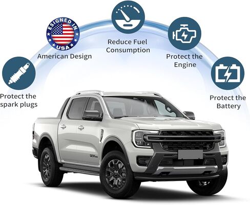 مزيل إيقاف التشغيل التلقائي متوافق مع 2024 2025 2026 Ford Ranger Auto Stop Eliminator إيقاف تشغيل نظام إيقاف تشغيل المحرك الخامل، بدء إيقاف تعطيل التوصيل والتشغيل بدون أخطاء in Kuwait