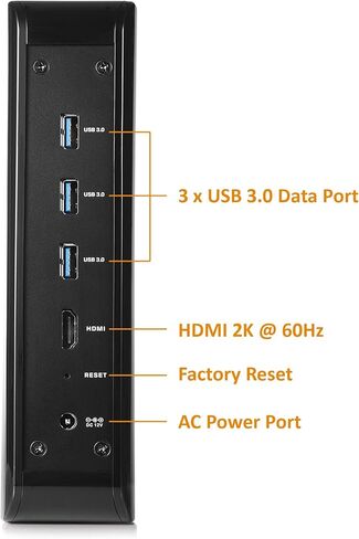 Cable Matters [Intel Certified] WiGig Tri Band Wireless Docking Station for Windows Computers in Kuwait