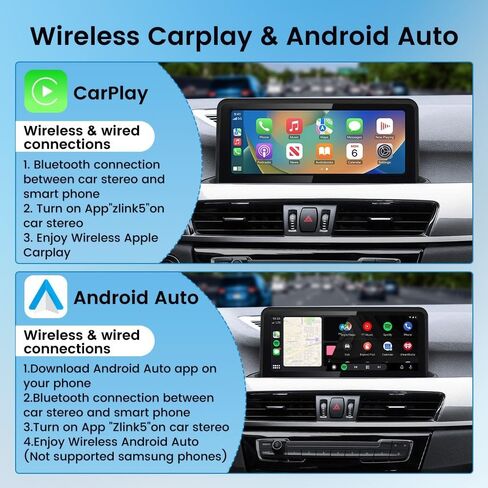 for BMW X1/X2 2016-2018 NBT 10.25" Car CarPlay Android Auto Navigation Stereo GPS Radio Display IPS Touchscreen Headunit Tablet Media Player in Kuwait