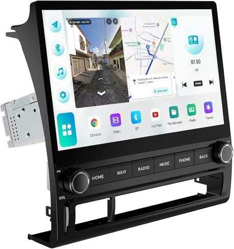 ستيريو سيارة Roadanvi 10.2 بوصة Android 14 للجيل الثاني Toyota Tacoma 2005-2015، Apple CarPlay & Android Auto، ذاكرة وصول عشوائي 6 جيجابايت وذاكرة قراءة فقط 128 جيجابايت، 5G WiFi 4G LTE، شاشة لمس QLED، ملاحة GPS، بلوتوث 5.2 in Kuwait