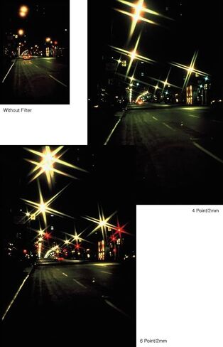 Tiffen 4x4" Star 4 Point 4mm Grid Stars Effect Glass Filter in Saudi Arabia