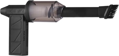 4 in 1 160W Electric Air Duster with Light 130000RPM 4 Speed Adjustable Cordless Portable Dry Blower with Removable Suction and Brush Nozzle Dust Cup for Cleaning Blowing in Kuwait