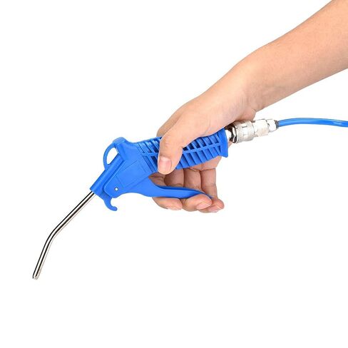 Duster Gun Pneumatic Wind Blowing Kit Set Blow Gun with EU Connector Pu Hose for Cleaning Machinery Dust in Kuwait