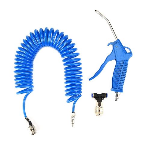 Duster Gun Pneumatic Wind Blowing Kit Set Blow Gun with EU Connector Pu Hose for Cleaning Machinery Dust in Kuwait