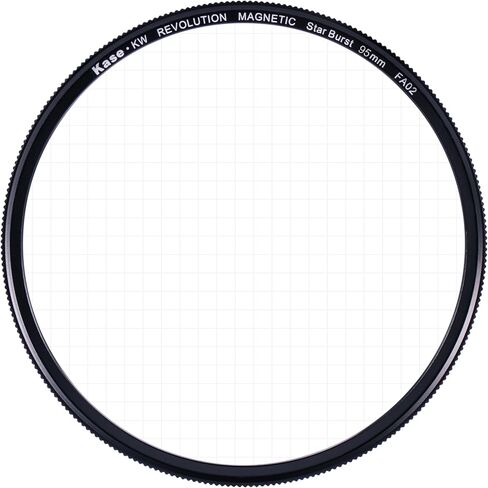 Kase KW Revolution Plus Magnetic Shockproof 4 Point Star Burst Filter Low Reflection Optical Glass Inc Inlaid Adapter (72, Millimeters) in Kuwait