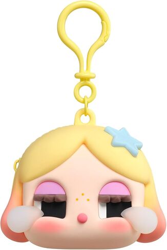POP MART Crybaby Shiny Shiny Series-Earphone Case (Gold) Portable Protective Carrying Bag in Kuwait
