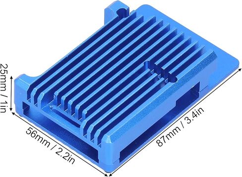 4 B Aluminum Alloy Enclosure with Heat Dissipation - Durable Cooling Case, Precise Port Fit, Easy Assembly for 4 B Model in Kuwait