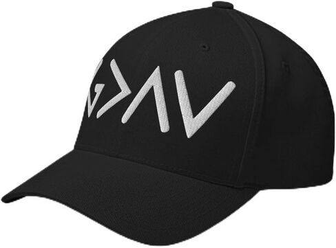 God is Greater Than The Highs and Lows Hat - Embroidered Structured Flex Fit Cap - Christian Faith Hats for Men & Women in Saudi Arabia