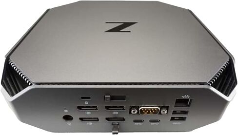 HP Z2 G3 Mini Workstation Desktop| Core i7-7700(3.60-4.20 GHz) - 256GB SSD -8GB RAM - NVIDIA QuadroM620|4 cores, Keyboard & Mouse, Win 11 Pro, Black (Renewed) in Kuwait