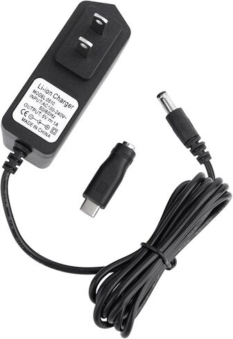Power Cord for Crosley Record Player, Cable 1.5m/59in 5V 1A 2A Power Charge Adapter Cord with Adapter Compatible with Crosley Victrola Wockoder Portable Turntables (Li-ion Charger) in Kuwait