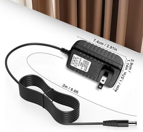 Charger Replacement for Dymo Rhino 5200, LabelManager 160 150 210D AC Adapter, 9V 2A Power Supply Charging Cord 6.6 FT in Kuwait